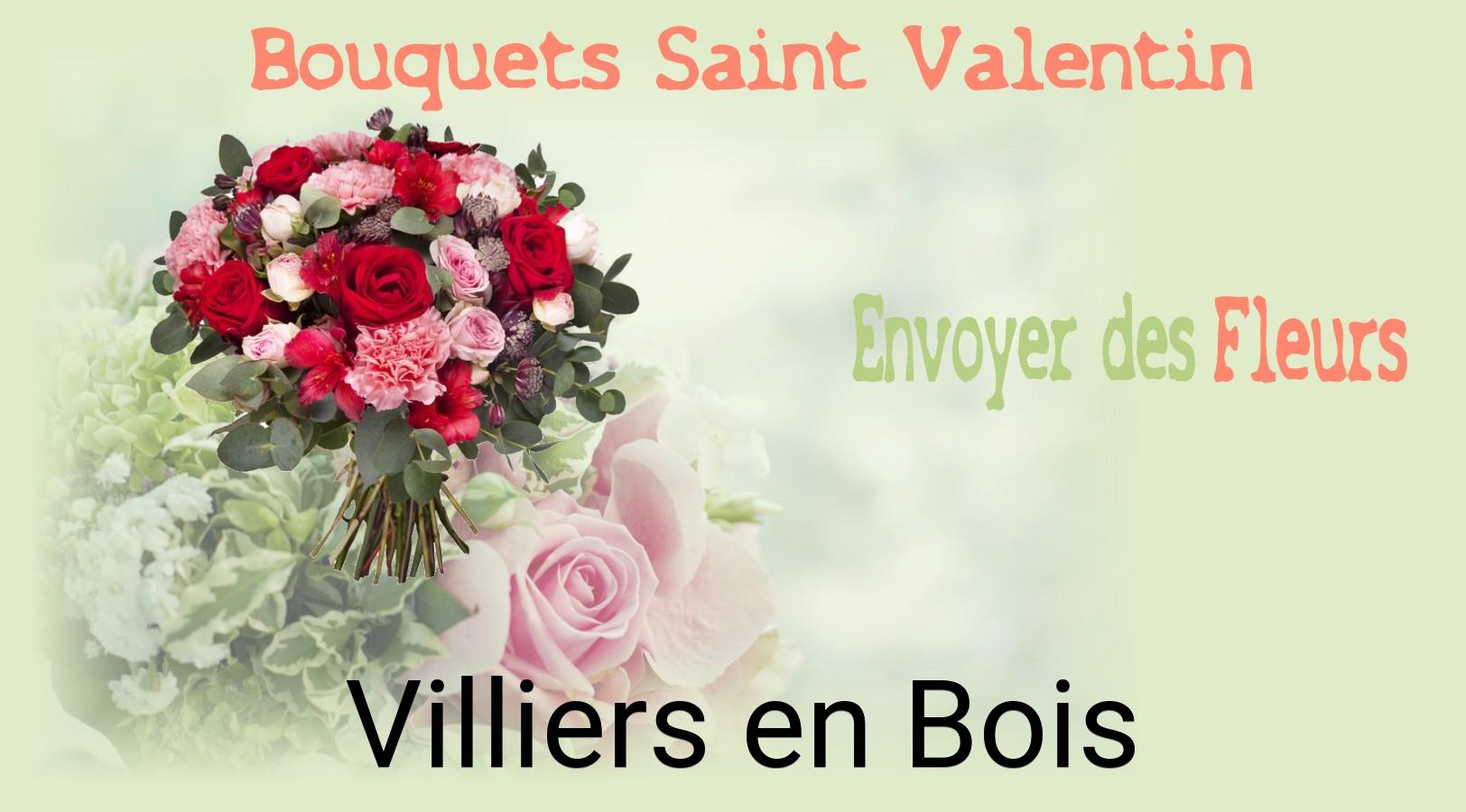 Roses de Saint-Valentin livrées à Villiers-en-Bois